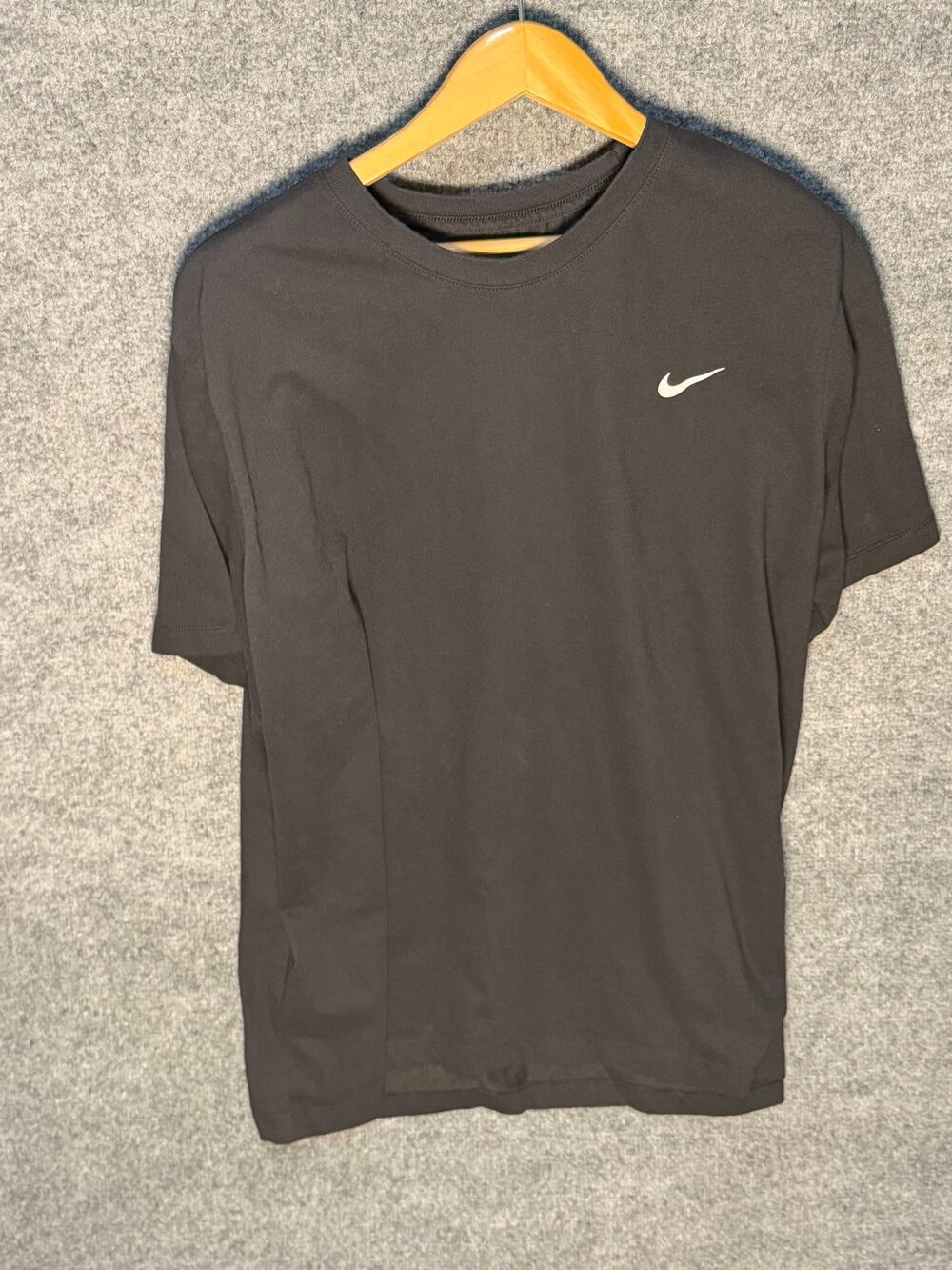 Nike Dri-FIT The Nike Tee Black Athletic T-Shirt Men’s 4XL Swoosh Logo